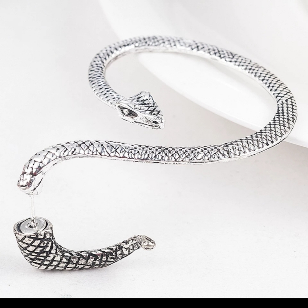 Twining Snake earring - Picture 4 of 4